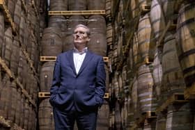 Labour leader Sir Keir Starmer during his visit to the InchDairnie Distillery in Glenrothes, Fife. Picture: Jane Barlow/PA Wire