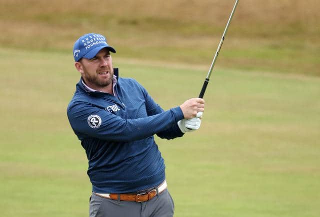 Richie Ramsay in action during the third round of the Cazoo Classic at Hillside in Southport. Picture: Warren Little/Getty Images.