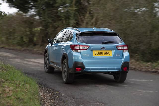 The Subaru XV e-Boxer's boot could be larger, but cabin space is excellent