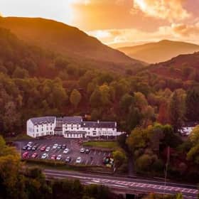 The building society notes that it helped fund the purchase of The Inn on Loch Lomond, Luss. Picture: contributed.