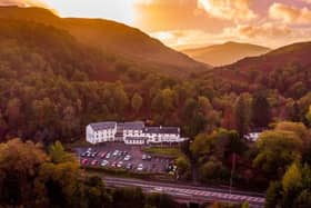 The building society notes that it helped fund the purchase of The Inn on Loch Lomond, Luss. Picture: contributed.