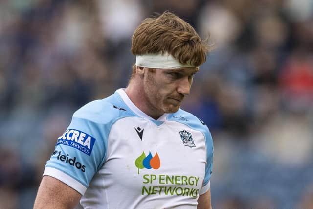 Rob Harley was sent to the sin-bin during Glasgow Warriors' defeat by Edinburgh at BT Murrayfield. (Photo by Ross MacDonald / SNS Group)