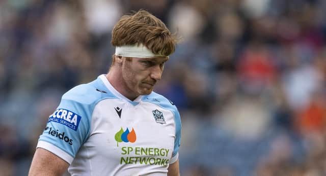 Rob Harley was sent to the sin-bin during Glasgow Warriors' defeat by Edinburgh at BT Murrayfield. (Photo by Ross MacDonald / SNS Group)