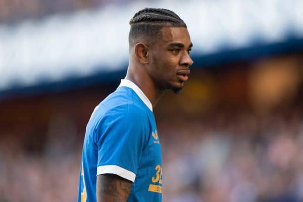 Juninho Bacuna made his debut for Rangers as a late substitute in the 1-1 draw against Motherwell at Ibrox. (Photo by Craig Foy / SNS Group)