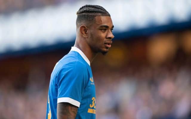 Juninho Bacuna made his debut for Rangers as a late substitute in the 1-1 draw against Motherwell at Ibrox. (Photo by Craig Foy / SNS Group)