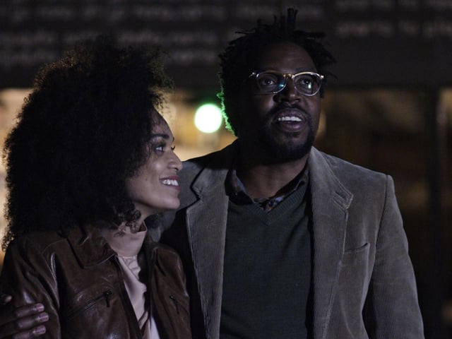 Catching Feelings follows a formerly-famous author and his wife when their lives are disrupted by a famous friend comes to stay with them.