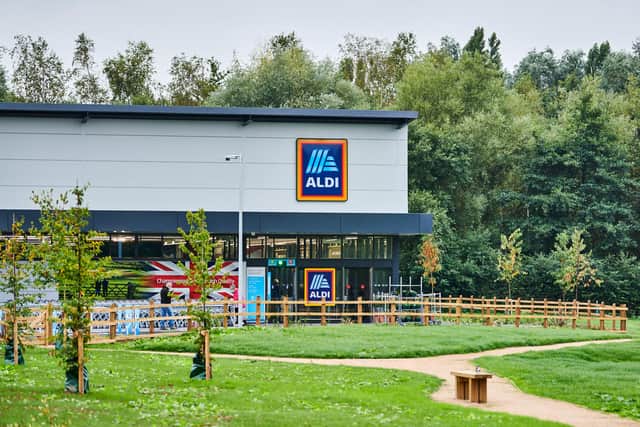 Aldi, which has some 950 stores across the UK, is set to continue its rapid expansion over the new year, with plans to open more than 100 sites. Picture: Daniel Graves
