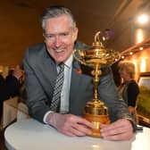 Comments by George Adam MSP,  pictured with the Ryder Cup in 2014, in a press release referring to a whisky deal with Argentina have been interpreted as an attempt to stoke anti-English sentiment ahead of the World Cup semi-final (Picture: Mark Runnacles/Getty Images)