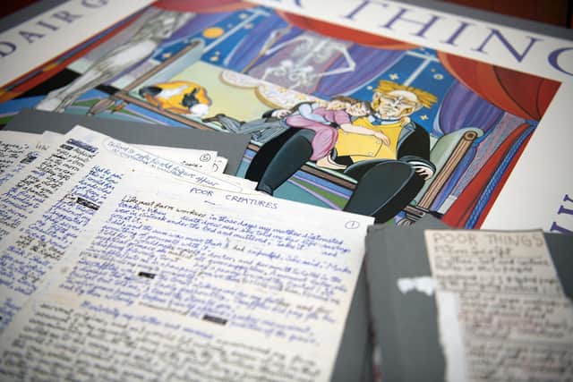 The National Library of Scotland has acquired the final tranche of writer Alasdair Gray's archive.
