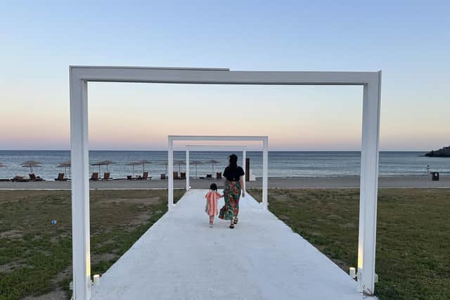Mark Warner Kamari Beach Resort has childcare on offer so parents can have time to themselves. Pic: Lauren Taylor/PA