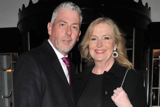 Carol Kirkwood and partner pictures last year. Photo:  Can Nguyen/Shutterstock
