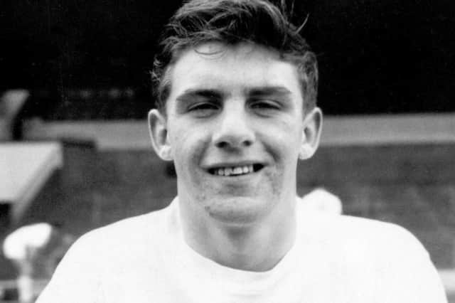 Peter Lorimer pictured in 1962, the year he signed for the club (Picture: PA)