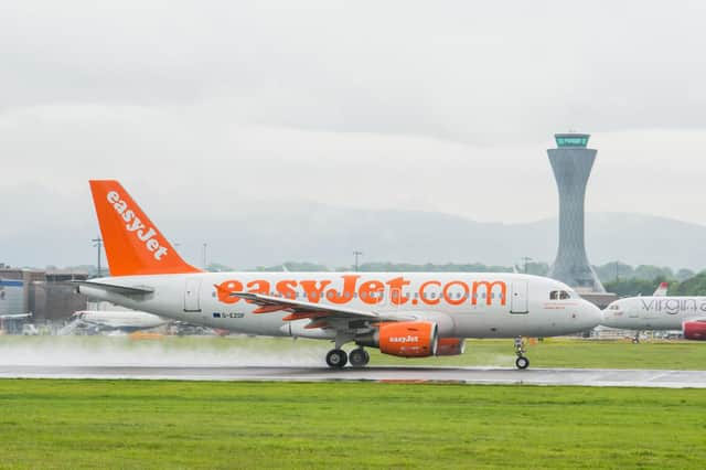 EasyJet, the low-cost carrier, operates a string of domestic and international routes out of Scotland. Picture: Ian Georgeson