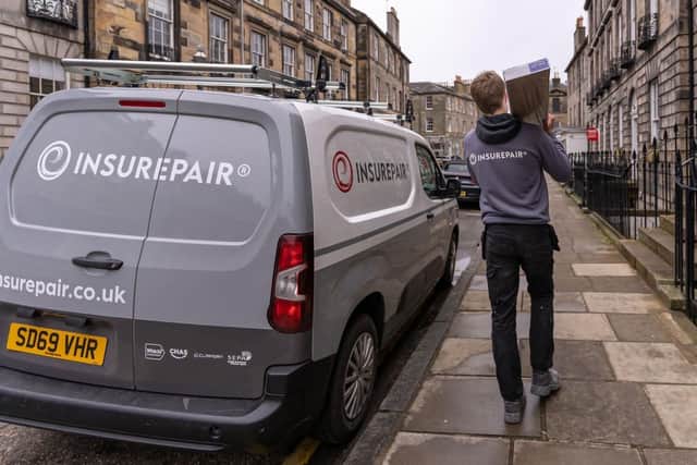 Edinburgh-based Insurepair specialises in fire and flood restoration work.