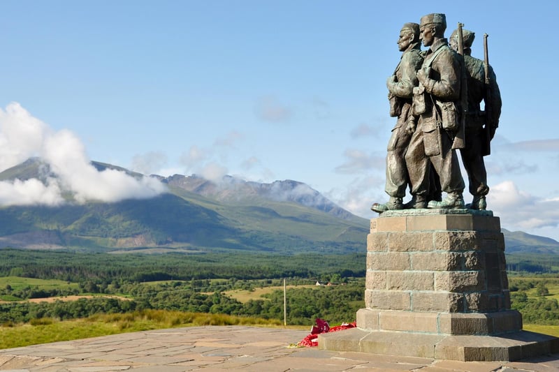 This is the highest mountain in Scotland and the entire United Kingdom standing 4,411 feet above sea level. It used to be a huge active volcano which erupted and collapsed in on itself millions of years ago.