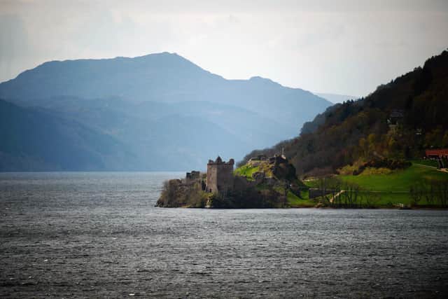 Urquhart Castle at Drumnadrochit, Scotland's third most popular attraction where visitor numbers are down 31 per cent since the pandemic. Picture: Jeff J Mitchell/Getty Images.