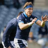 Scotland captain Jamie Ritchie during the team run at BT Murrayfield.  (Photo by Craig Williamson / SNS Group)