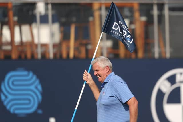 Colin Montgomerie enjoyed his recent appearance in the Slync.io Dubai Desert Classic despite missing the cut at Emirates Golf Club. Picture: Oisin Keniry/Getty Images.
