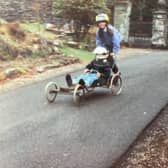 Rebecca and her brother Tom when they were growing up at South Lodge (pic: Rebecca Smith)