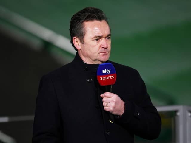 Sky Sports pundit Andy Walker has stoked controversy. (Photo by Craig Foy / SNS Group)