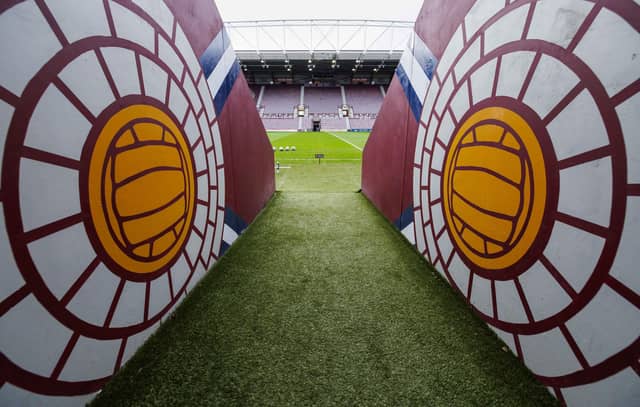 Hearts took umbrage at Rangers placing their club crest on top of the Jambos' badge within the Tynecastle dressing-room.