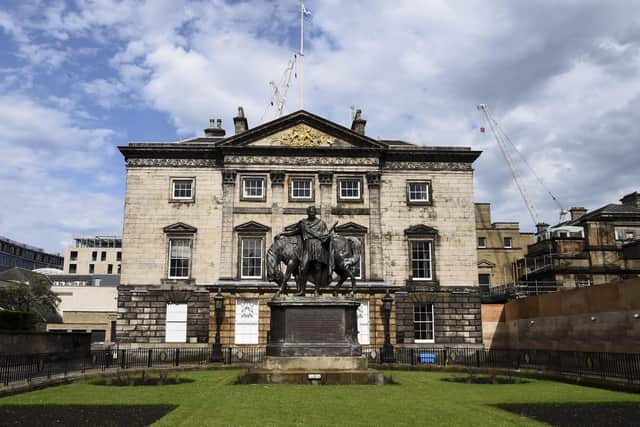 Dundas House in Edinburgh became the Royal Bank of Scotland's head office in 1825 (Picture: Lisa Ferguson)