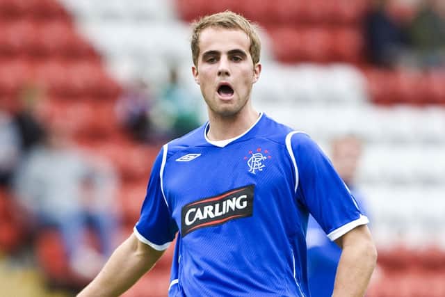 Shinnie started his career at Rangers.
