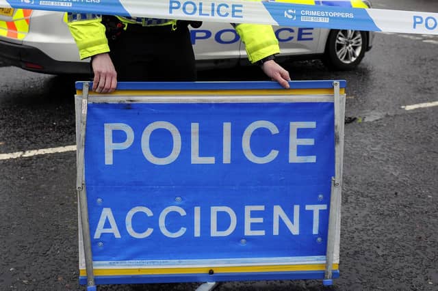 Police confirmed the incident happened at 12.25pm.