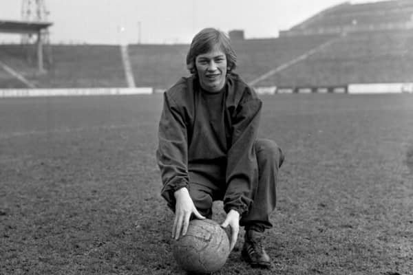 'Sodjer' spent six seasons at Hibs, playing in the Turnbull's Tornadoes team and winning the 1972 League Cup. 