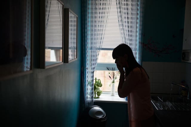 Many people have been struggling with mental health problems during the Covid lockdowns (Picture: John Devlin)