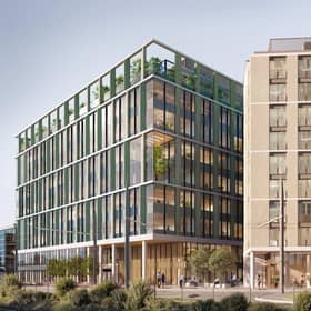 An artist's impression of the ​Haymarket Yards development