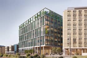 An artist's impression of the ​Haymarket Yards development