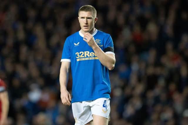 Rangers midfielder John Lundstram returned to the starting line-up for the 5-0 win over Hearts at Ibrox last Sunday. (Photo by Alan Harvey / SNS Group)