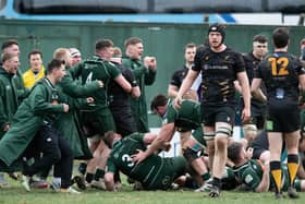 Hawick got the better of Currie Chieftains in last season's Premiership final at Mansfield Park and the sides will meet again on Saturday.  (Photo by Mark Scates / SNS Group)