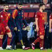 Spain claimed to 'dominate the match statistics' in their  2-0 loss to Scotland at Hampden Park. (Photo by Craig Foy / SNS Group)