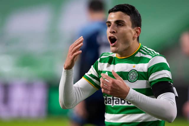 Mohamed Elyounoussi is grateful the Scottish Cup will give the current Celtic team the chance to avoid being "remembered" as the first from the club to fail to win a trophy in a season since 2009-10. {Photo by Craig Foy/SNS Group)
