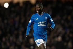 Mohamed Diomande made his first start for Rangers in the Scottish Cup win over Ayr at Ibrox. (Photo by Alan Harvey / SNS Group)