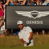 Xander Schauffele on his way to winning last year's Genesis Scottish Open at The Renaissance Club in East Lothian. Picture: Kevin C. Cox/Getty Images.