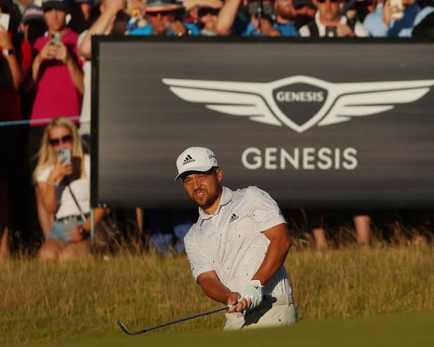 Xander Schauffele on his way to winning last year's Genesis Scottish Open at The Renaissance Club in East Lothian. Picture: Kevin C. Cox/Getty Images.
