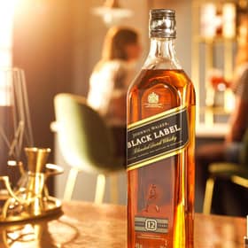 Diageo has a vast portfolio that includes Johnnie Walker whisky, pictured, Guinness stout and Smirnoff vodka.