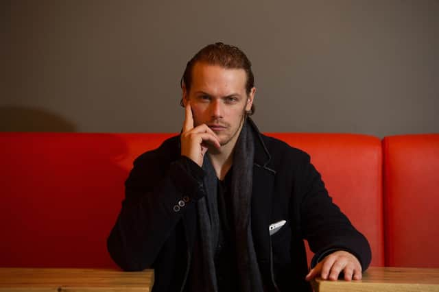 Sam Heughan PIC: John Devlin