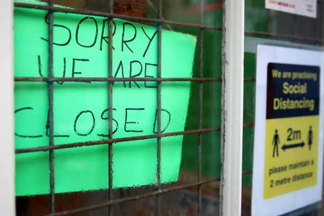 Many smaller businesses failed to survive the economic fallout from the pandemic.