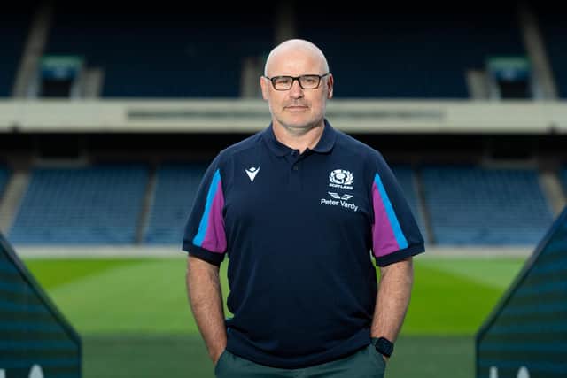 John Fletcher, Scottish Rugby's head of pathways and elite coach development.  (Photo by Mark Scates / SNS Group)