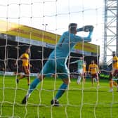 Motherwell keeper Laim Kelly was annoyed to be beaten by a sweet strike from Celtic's Tom Rogic for his first goal but admitted Ange Posteooglou's men were "a bit much for us" in Sunday's  4-0 thumping. (Photo by Alan Harvey / SNS Group)