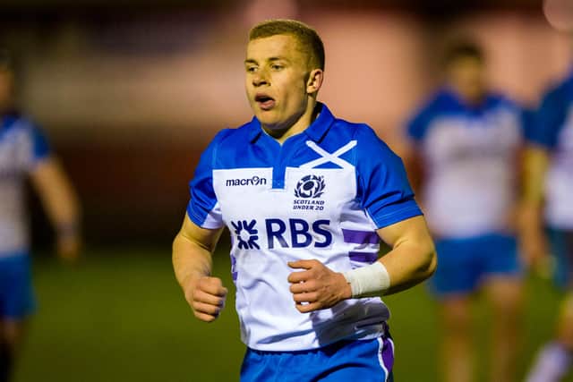 Ben Vellacott played for Scotland Under-20s but remains uncapped at full Test level. Picture: Alan Harvey/SNS