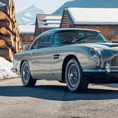 The car's the star: Connery's Aston Martin DB5 achieved fame in its own right
Pic: Broad Arrow Auctions