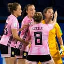 Kim Little and Caroline Weir are the two Scotland players named in the Team GB squad. Picture: SNS