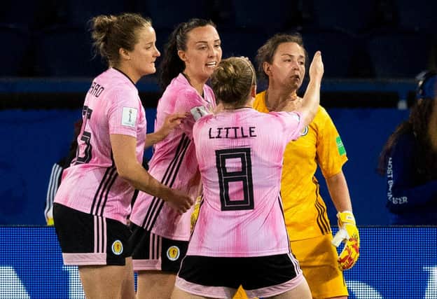 Kim Little and Caroline Weir are the two Scotland players named in the Team GB squad. Picture: SNS
