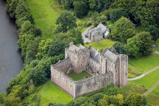 Doune Castle is better known as Castle Leoch from the Outlander series.
