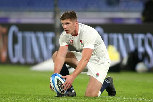 England have picked Owen Farrell in place of George Ford at fly-half to face Scotland. Picture: Marco Lacobucci/PA Wire